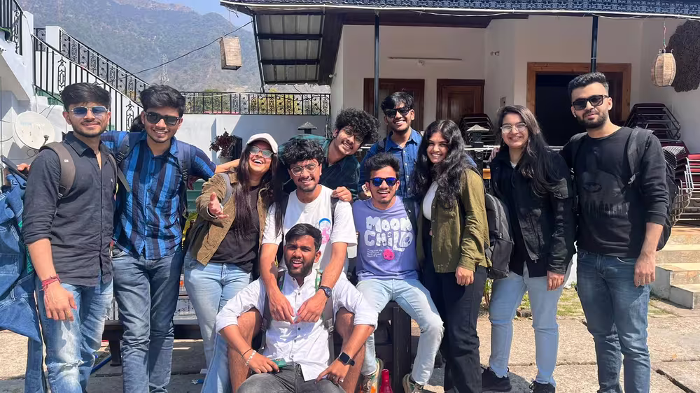 E-Cell peeps on a trip to Dehradun.